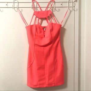 ‼️PRICE DROP‼️ Charlotte Russe Pink Bodycon Dress